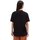 Textil Homem T-shirts e Pólos Vans OG OVAL BLOOM Preto