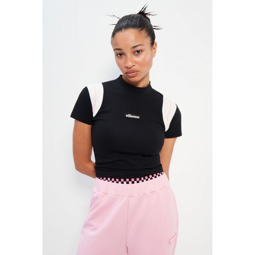 Ellesse MART CROP T-SHIRT Preto