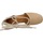 Sapatos Mulher Alpargatas Tommy Hilfiger CLOSED TOE LINEN FLATFOR Castanho