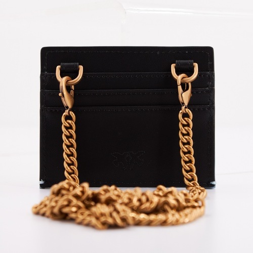 Pinko CARD HOLDER POCKET Preto