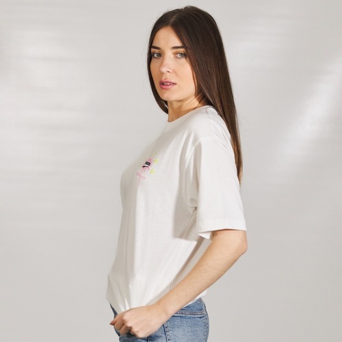 Puma RELAXED GRAPHIC TEE Branco