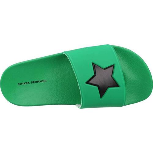 Chiara Ferragni EYE STAR SLIDERS Verde