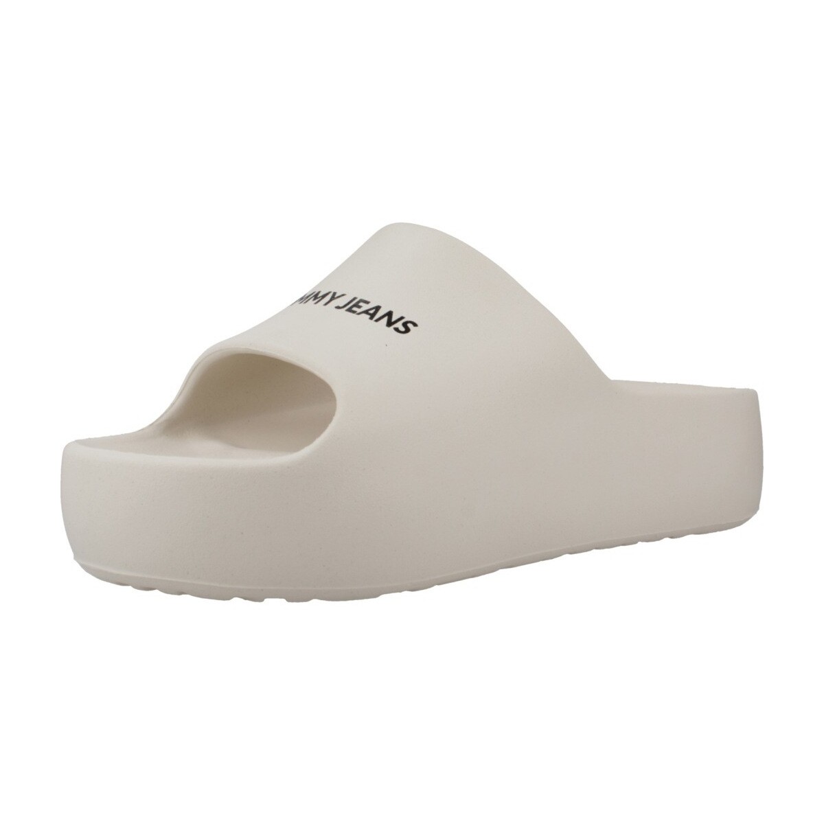 Sapatos Mulher Chinelos Tommy Jeans TJW CHUNKY FLATFORM SLID Branco