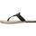 Sapatos Mulher Sandálias Tommy Hilfiger ESSENTIAL LEATHER FLAT S Preto