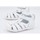 Sapatos Rapaz Sandálias Chicco GROUND Branco
