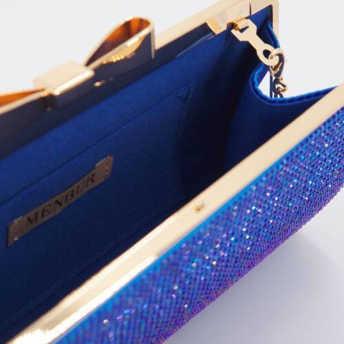 Menbur 85192M BOLSO CARTERA DETALLE STRASS Azul