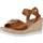 Sapatos Mulher Sandálias Repo 51264R Castanho