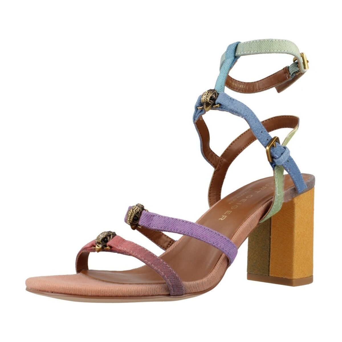 Sapatos Mulher Sandálias Kurt Geiger London HAMPTON BLOCK GLADIATOR Multicolor