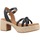 Sapatos Mulher Sandálias Popa TYROL MANCHESTER Preto