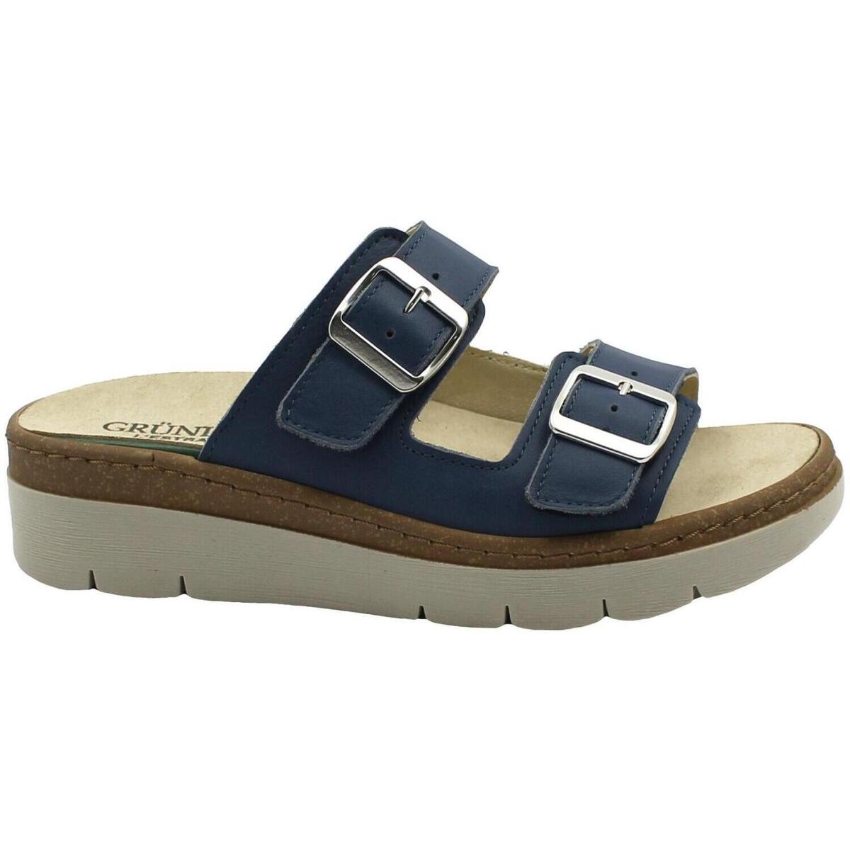 Sapatos Mulher Chinelos Grunland GRU-ZAL-CE0241-JEA Azul
