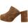 Sapatos Mulher Tamancos Yellow RUE Castanho