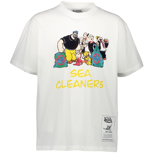 Textil T-shirts e Pólos Von Dutch Popeye T-shirt Laranja