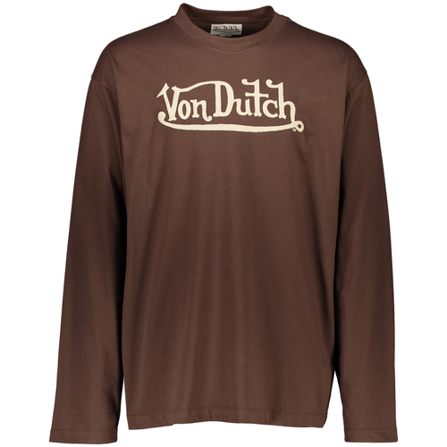 Textil T-shirt mangas compridas Von Dutch Lohan Castanho