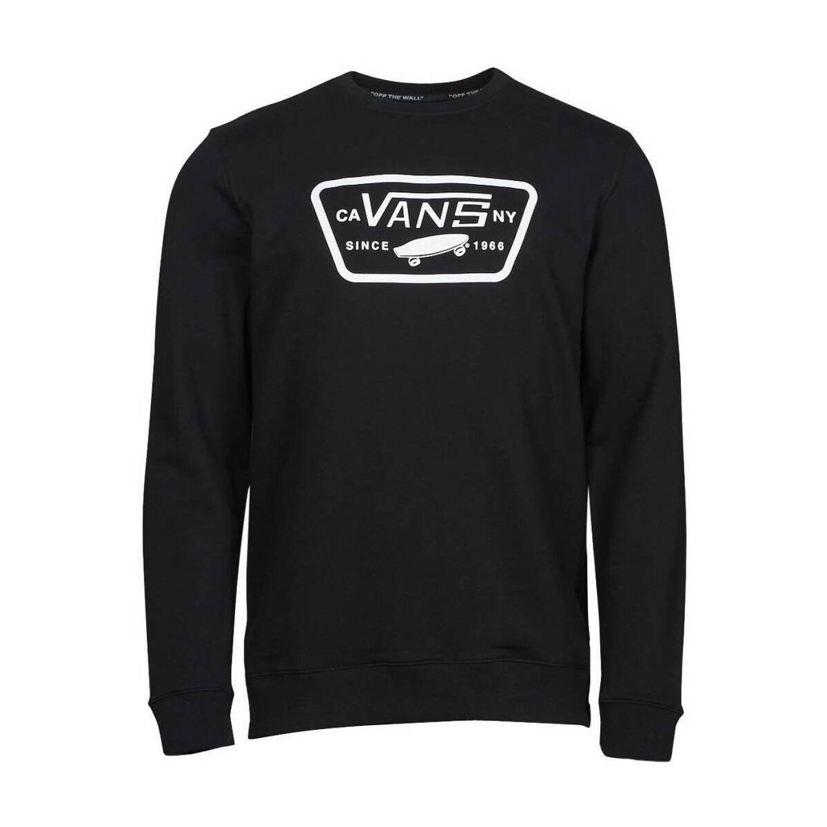 Textil Homem Sweats Vans FULL PATCH CREW II Preto