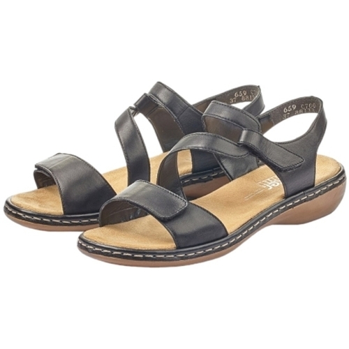 Rieker MASSA  00-Schwarz 659C7 Preto
