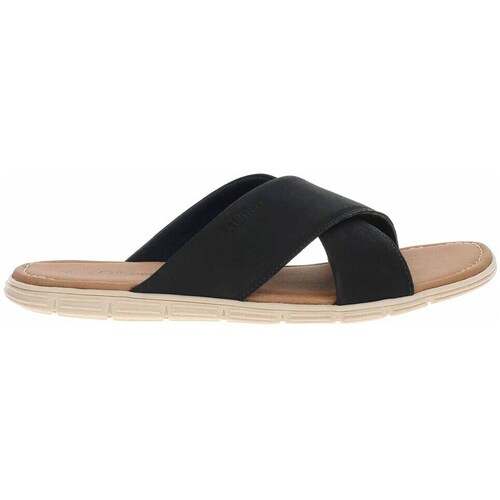 Sapatos Homem Chinelos S.Oliver 51720142805 Preto