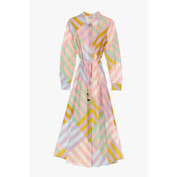 Textil Mulher Vestidos Dixie AIPRJCFA-36-1 Multicolor