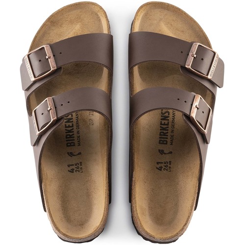 BIRKENSTOCK ARIZONA BIRKO FLORBROWN-NATIKACE 051703 Castanho