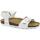 Sapatos Criança Sandálias Grunland GRU-ZAL-SB0018-BIA Branco