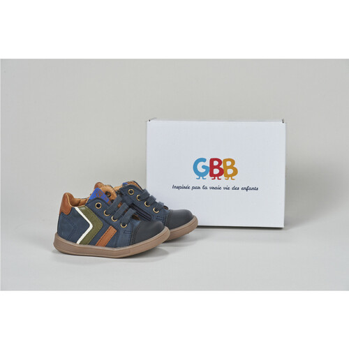 Sapatos Rapaz Sapatilhas de cano-alto GBB  Azul