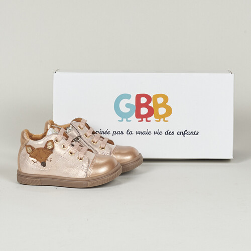 Sapatos Rapariga Sapatilhas de cano-alto GBB  Rosa