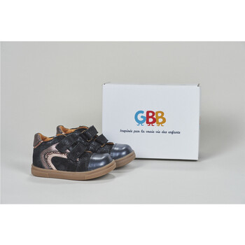 Sapatos Rapariga Sapatilhas de cano-alto GBB  Preto