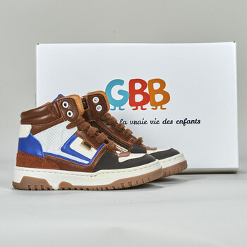 Sapatos Rapaz Sapatilhas de cano-alto GBB  Castanho