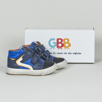 Sapatos Rapaz Sapatilhas de cano-alto GBB  Azul
