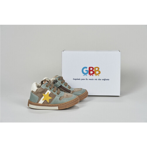 Sapatos Criança Sapatilhas de cano-alto GBB  Verde