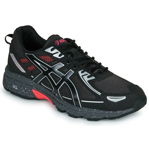 Sapatos Homem Sapatilhas Asics GEL-VENTURE 6 Preto / Vermelho