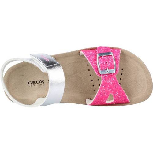 Geox J SANDAL COSTAREI GI Prata
