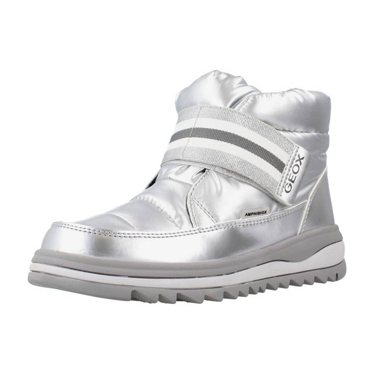 Sapatos Rapariga Botas Geox J ADELHIDE GIRL B AB Prata