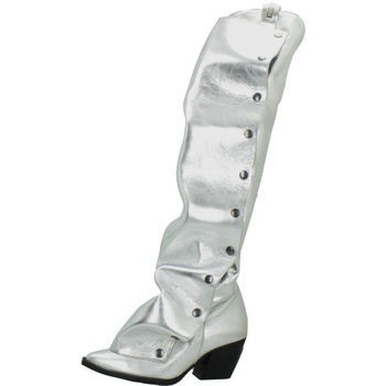 Sapatos Mulher Botas Yellow GLADIS Prata
