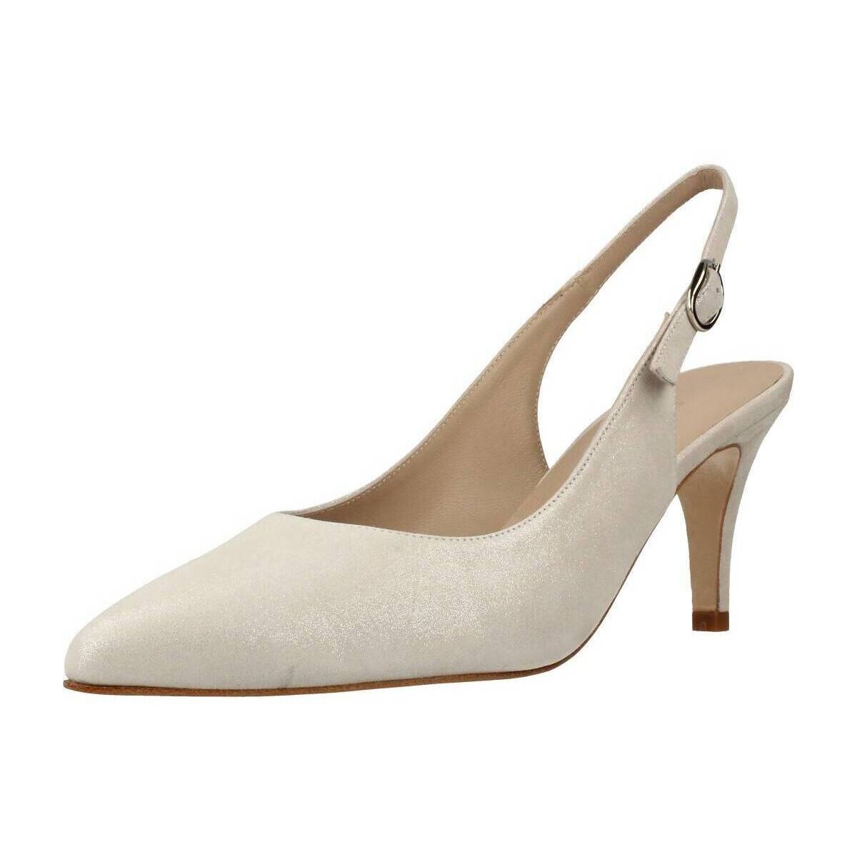 Sapatos Mulher Escarpim Dibia 1336 Prata