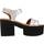 Sapatos Mulher Sandálias Yellow MARS Prata