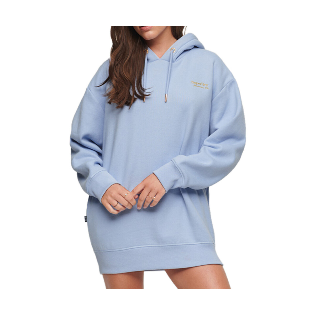 Textil Mulher Vestidos curtos Superdry  Azul