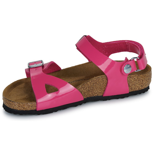 BIRKENSTOCK Rio AS Kids BF Patent Fuchsia Tulip Rosa
