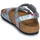 Sapatos Rapariga Sandálias BIRKENSTOCK Rio AS Kids BF Elec. Metallic SilverDots Prata
