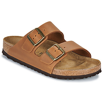 Sapatos Chinelos BIRKENSTOCK Arizona LEOI Cognac Pele / Conhaque / Regular