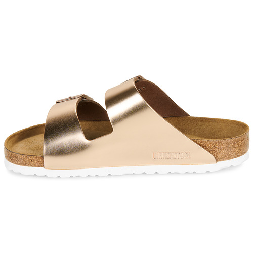 BIRKENSTOCK Arizona SFB LENA Metallic Copper Natural / Pele / Metálico / Cobre / Regular