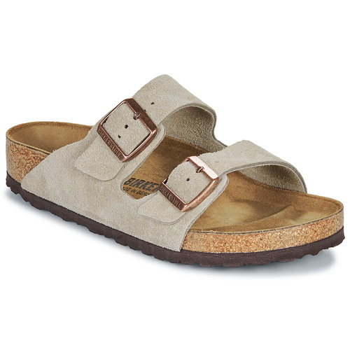 Sapatos Chinelos BIRKENSTOCK Arizona LEVE Taupe Toupeira / Regular