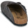 Sapatos Tamancos BIRKENSTOCK Boston LEVE Velvet Grey Veludo / Cinzento / Regular