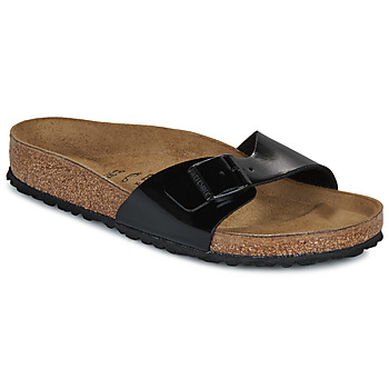 Sapatos Mulher Chinelos BIRKENSTOCK Madrid BF Patent Black Preto / Regular