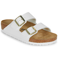 Sapatos Mulher Chinelos BIRKENSTOCK Arizona BF Patent White Branco / Regular