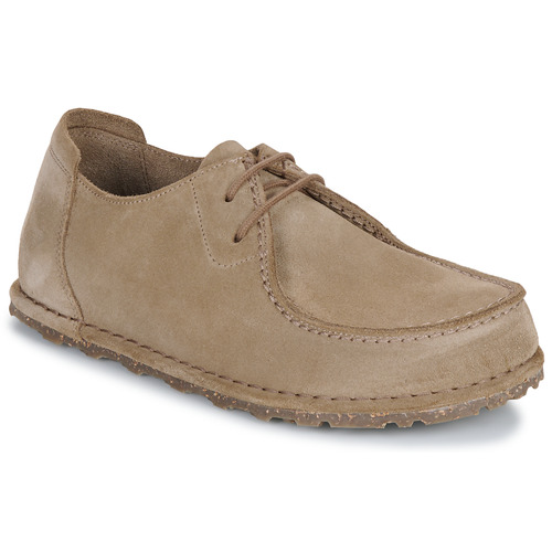 Sapatos Sapatilhas BIRKENSTOCK Utti Lace LEVE Gray Taupe Cinza / Toupeira / Regular