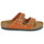 Sapatos Mulher Chinelos BIRKENSTOCK Arizona Rivet LEVE Dark Rust Escuro / Regular