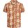 Textil Homem Camisas mangas comprida Jack & Jones 12254951 BLUFORES-SUNBURN Laranja
