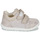 Sapatos Rapariga Sapatilhas de cano-alto Geox B MACCHIA GIRL Bege / Rosa