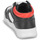 Sapatos Criança Sapatilhas Geox J PERTH BOY Preto / Branco / Vermelho