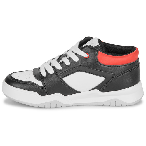 Geox J PERTH BOY Preto / Branco / Vermelho